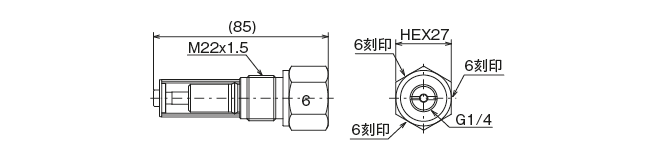 外形寸法図