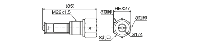 外形寸法図