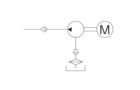 MLZ 型（電動間欠吐出型小型ピストンポンプ）
ポンプ回路図