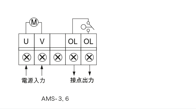 AMS 型（電動型微少量吐出ギアーポンプ）
ポンプ回路図